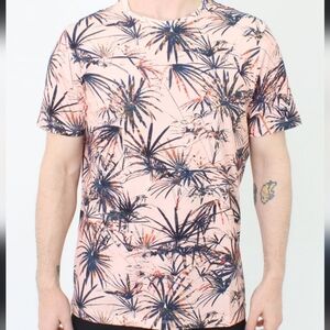 Ted Baker Yorkii tropical tee shirt short sleeves size 2